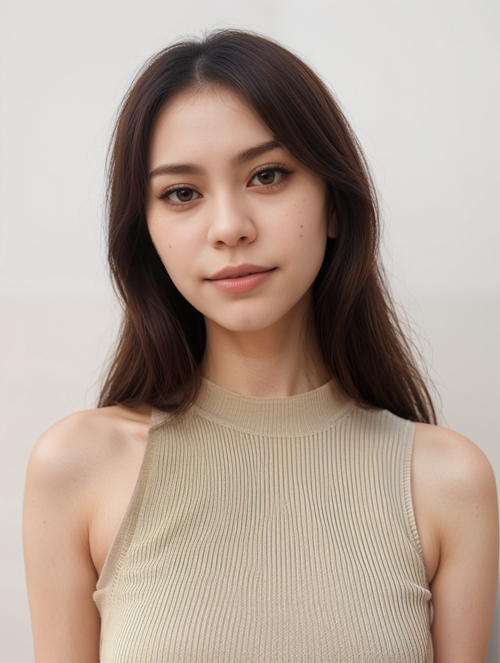Striking Asian Female Model Ye-Seul