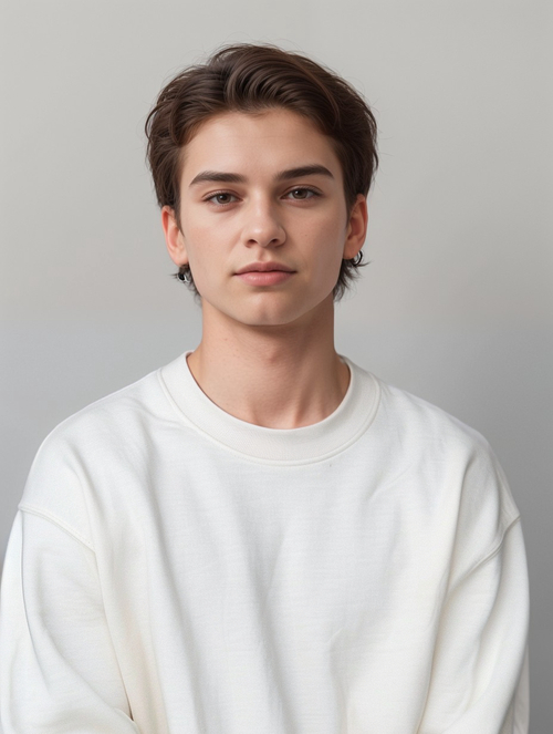 Chiseled Young European Male Model Simon