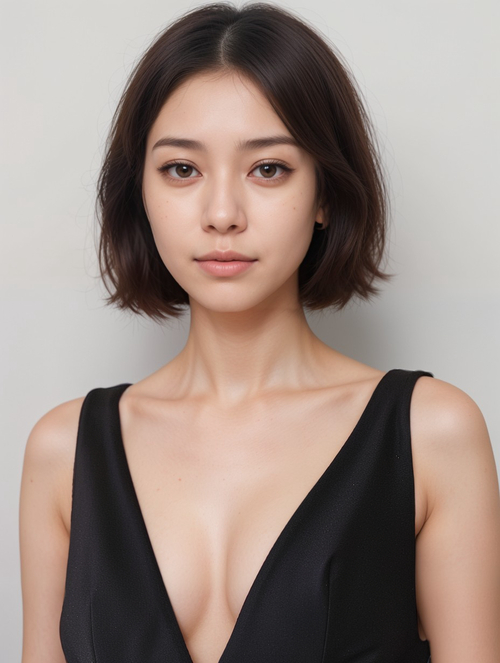Stylish Asian Female Model Ami