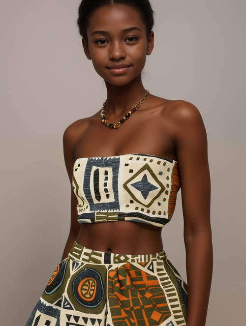 Stylish Young African Female Model Laila
