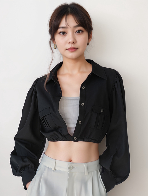Graceful Asian Woman Model Ji-Young