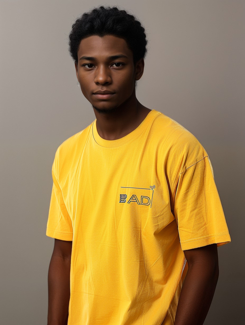 Young African Male Model with Dark Skin Ekon