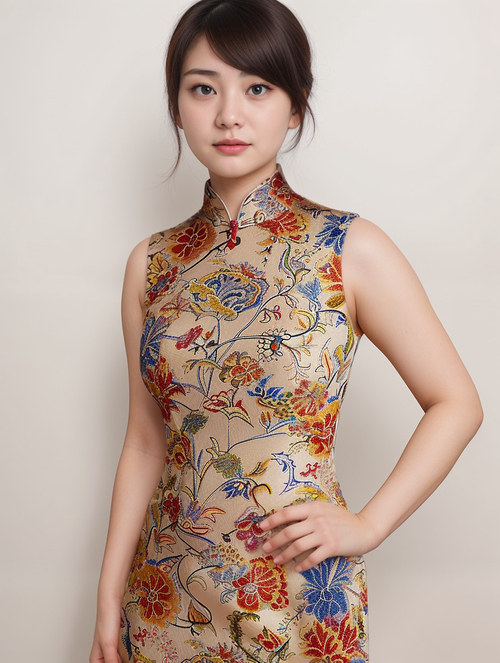 Graceful Asian Woman Model Rika