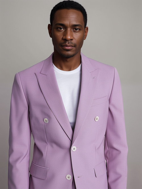 Refined Middle-aged African Male Model Kwame