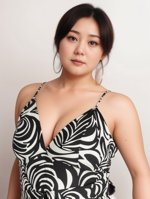 Fair-skinned Chubby Asian Female Model Ji-Young